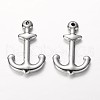 Tarnish Resistant Anchor 304 Stainless Steel Pendants STAS-I045-26-1