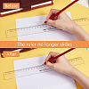 BENECREAT 2 Style Silicone Quilting Rules Anti-Slip Pads FIND-BC0005-41-4