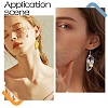 DIY Butterfly Pendant Silicone Molds for DIY Earring Making DIY-YW0009-84-6