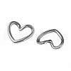 Non-Tarnish 304 Stainless Steel Linking Rings X-STAS-N087-56P-2