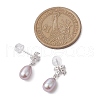 Mother's Day Jewellery Natural Pearl Ear Studs EJEW-P286-09P-3