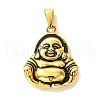 PVD Vacuum Plating 304 Stainless Steel Pendants STAS-L275-19AG-1