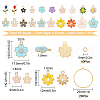 SUNNYCLUE DIY Wine Glass Decoration Making Kits DIY-SC0016-41-2
