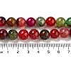 Dyed Natural Agate Beads Strands G-R262-10mm-1-4