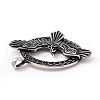 Tibetan Style 304 Stainless Steel Pendants X-STAS-P305-50AS-2