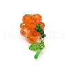 Halloween Theme Glass Seed Beads Pendants PALLOY-MZ00776-01-4