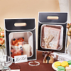 Folding Paper Gift Bags with Window ABAG-WH0045-20D-4