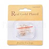 Brass Filigree Joiners Links X-KK-S350-146G-3