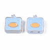 Transparent Acrylic Beads ACRC-S039-09A-2