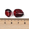 Gradient Color Transparent Glass Beads GLAA-B026-01F-3