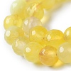 Natural Fire Crackle Agate Bead Strands G-K166-07F-6mm-07-4