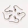 Brass French Earring Hooks KK-Q369-AB-1