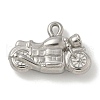 Anti-Tarnish 304 Stainless Steel Pendants STAS-Q334-45P-1
