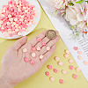  100Pcs 2 Colors Opaque Resin Decoden Cabochons RESI-NB0002-11-3