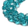 Transparent Glass Beads EGLA-A035-T8mm-D12-4