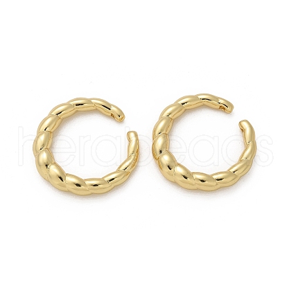 Rack Plating Brass Finger Ring RJEW-C072-03G-1
