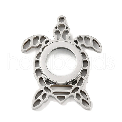 304 Stainless Stee Locket Pendants STAS-S132-05P-01-1