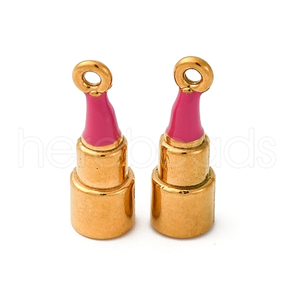 304 Stainless Steel Enamel Pendants STAS-Q363-11A-G-1