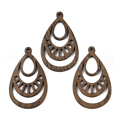Walnut Wood Pendants WOOD-A025-04H-1