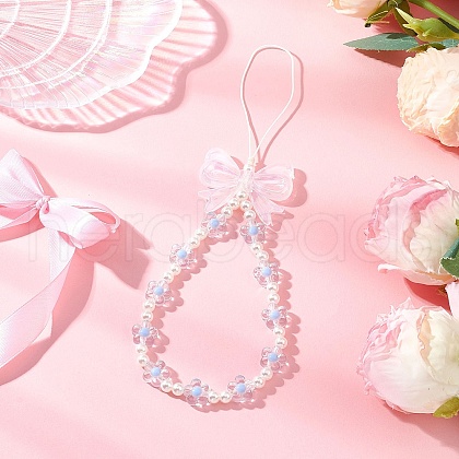 Acrylic Mobile Straps HJEW-JM03325-03-1