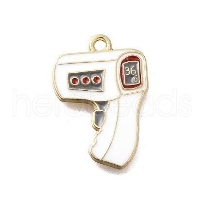 Medical Theme Alloy Enamel Pendants FIND-G090-02E-03-1