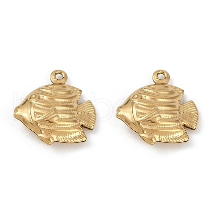 Ocean 304 Stainless Steel Pendants STAS-P390-01D-G-1