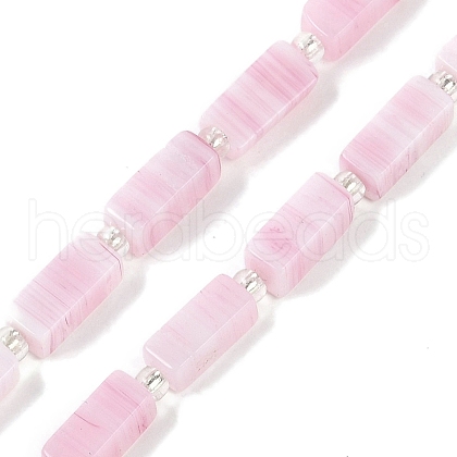 Handmade Lampwork Beads Strands LAMP-Q037-01B-02-1