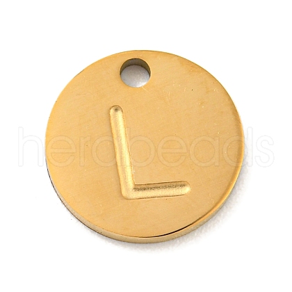 Ion Plating(IP) 304 Stainless Steel Pendants FIND-M017-02G-L-1