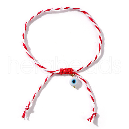Handmade Adjustable Nylon Cord Braided Bracelets QO3060-5-1