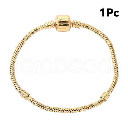 1Pc Brass European Style Bracelets For Jewelry Making MAK-YW0001-21-1