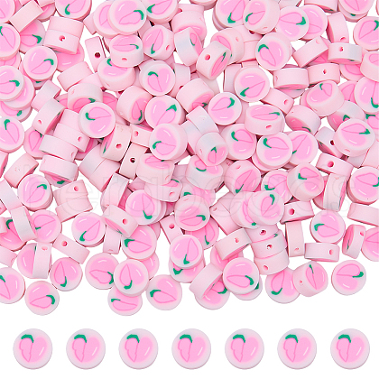 SUNNYCLUE 300Pcs Handmade Polymer Clay Beads CLAY-SC0002-20-1