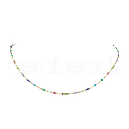 304 Stainless Steel Chain Necklaces NJEW-JN05043-1