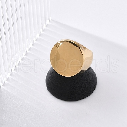 304 Stainless Steel Finger Rings RJEW-Z076-04G-01-1
