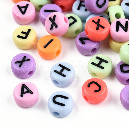 Opaque Acrylic Beads MACR-N008-51-C01-1