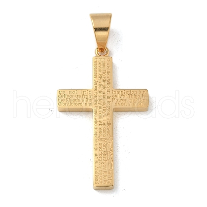 304 Stainless Steel Pendants STAS-G346-22G-1