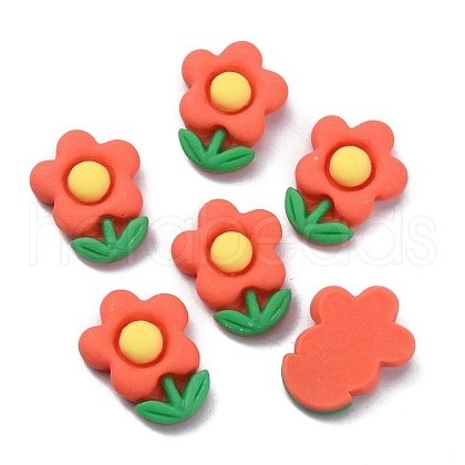 Opaque Resin Cabochons RESI-TAC0018-07-1