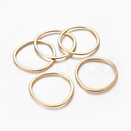 Tibetan Style Alloy Linking Rings TIBEB-EA13479Y-AG-FF-1