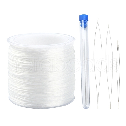 1Roll Flat Elastic Crystal String TOOL-YW0001-30-1