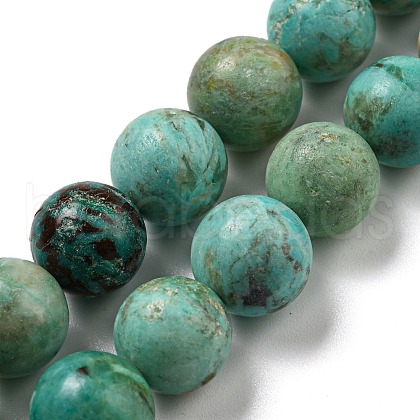 Natural Peruvian Turquoise(Jasper) Beads Strands G-A219-A05-04-1