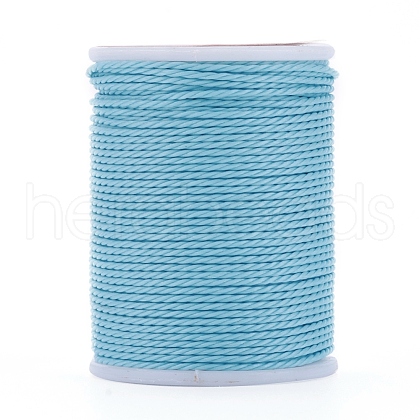 Round Waxed Polyester Cord X-YC-G006-01-1.0mm-06-1