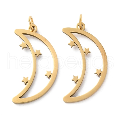 Ion Plating(IP) 304 Stainless Steel Pendants STAS-Q333-16G-1