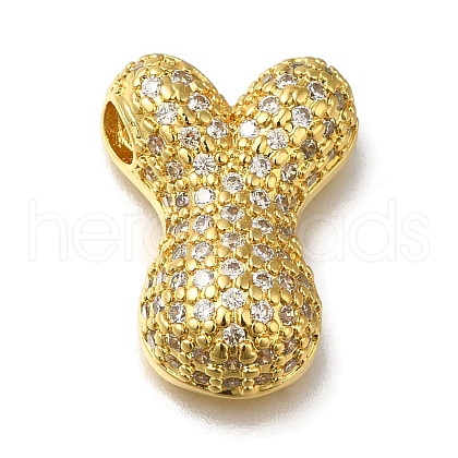 Brass with Cubic Zirconia Pendant KK-Q818-02Y-G-1