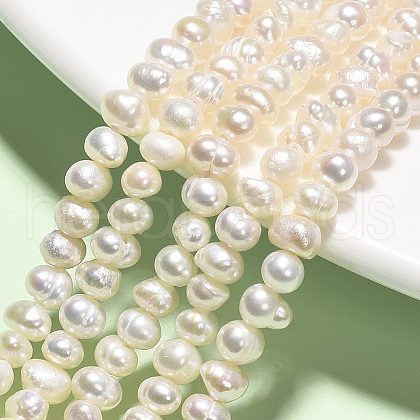 Natural Cultured Freshwater Pearl Beads PEAR-Q016-01A-01-1