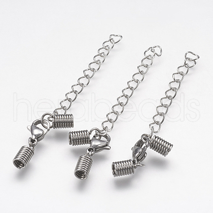 Tarnish Resistant 304 Stainless Steel Chain Extender STAS-K166-15P-A-1