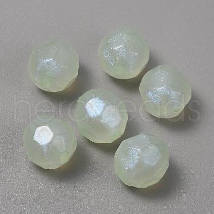 Translucent Acrylic Beads TACR-TAC0004-03D-1