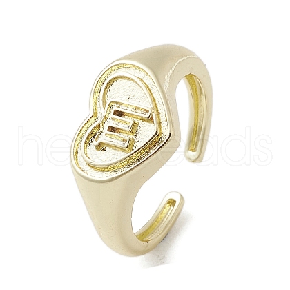 Brass Adjustable Open Rings RJEW-K257-86G-08-1