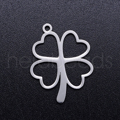 Tarnish Resistant 304 Stainless Steel Hollow Pendants STAS-Q201-JN296-1-1