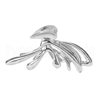 Butterfly Alloy Claw Hair Clips PW-WG371D3-02-1