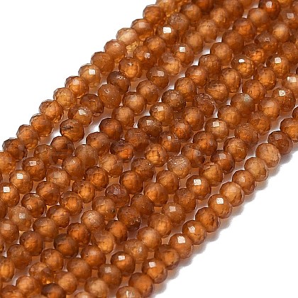 Natural Garnet Beads Strands G-G106-A39-01-1