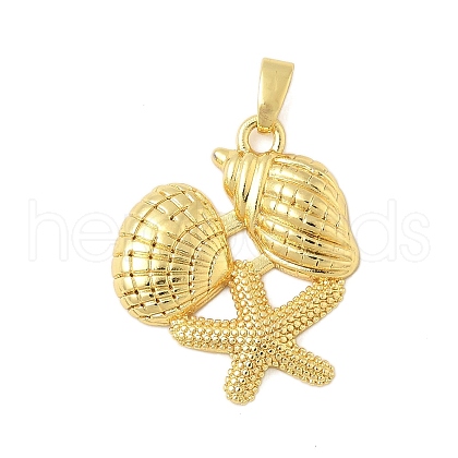 Brass Pendants KK-B139-21A-G-1
